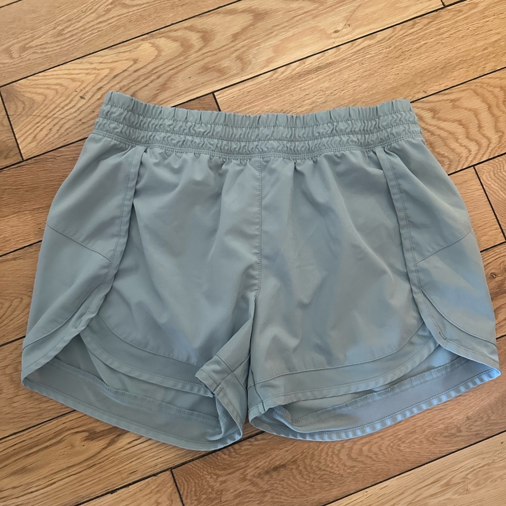 GAIAM Women's Light Sea Green Athletic Shorts